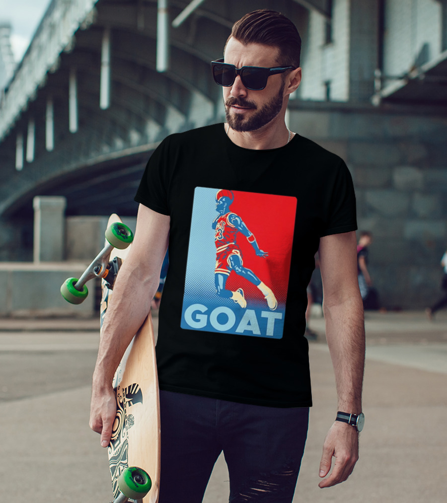 Michael Jordan GOAT Slam Dunk Chicago Bulls 23 T-Shirt