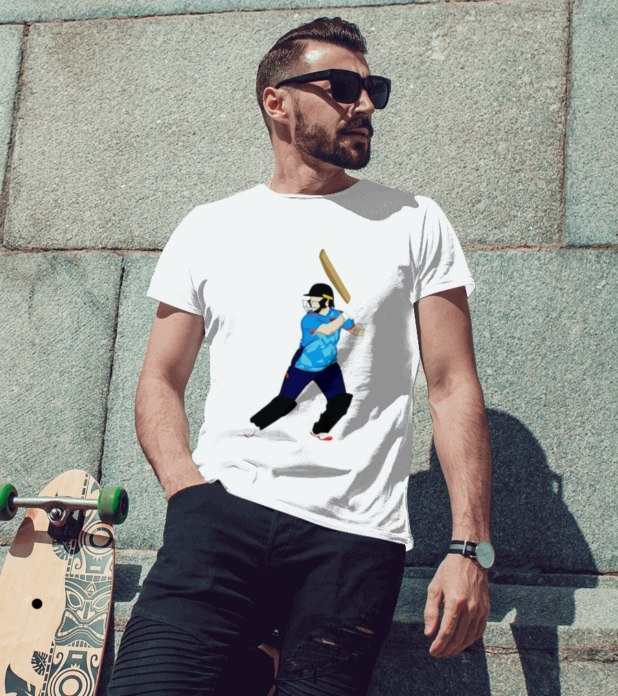 Alice Capsey Delhi Capitals Cricket WPL Player Batting T-Shirt