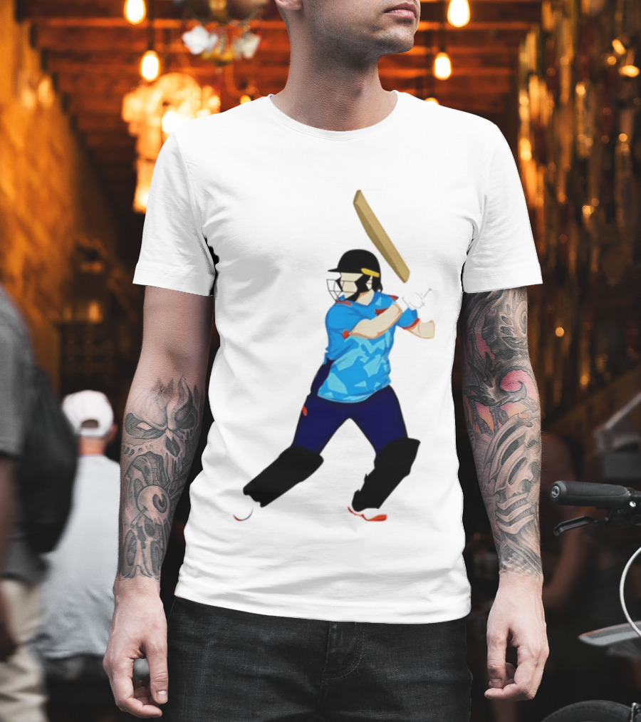 Alice Capsey Delhi Capitals Cricket WPL Player Batting T-Shirt