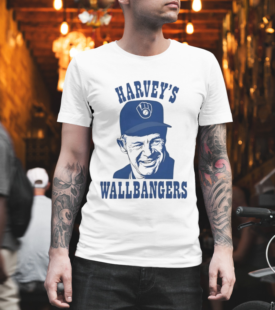 Harvey's Wallbangers Brewers Harvey Kuenn T-Shirt