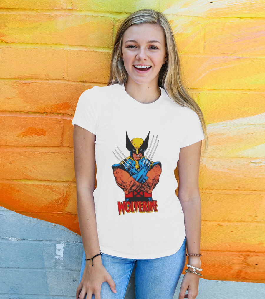 Wolverine Marvel Comics X Men Crossed Claws Wolverine T-Shirt