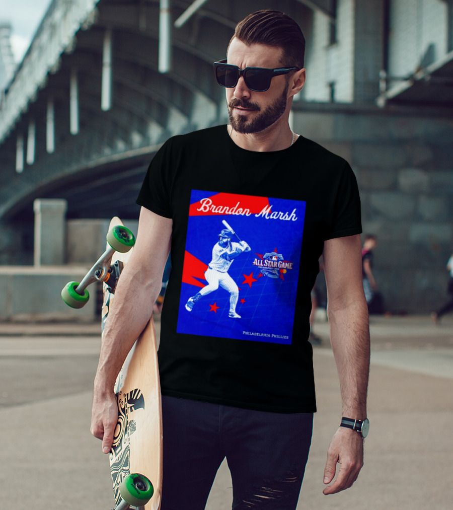 Brandon Marsh Philadelphia Phillies 2026 MLB All Star Game T-Shirt