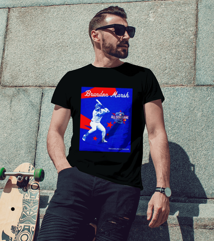 Brandon Marsh Philadelphia Phillies 2026 MLB All Star Game T-Shirt