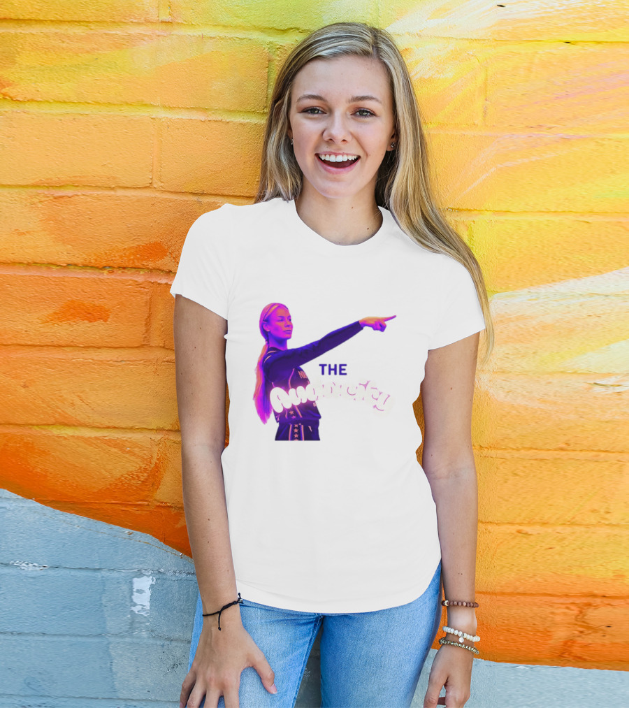 The Audacity Sophie Cunningham Finger Point WNBA Indiana Fever Basketball 2026 T-Shirt