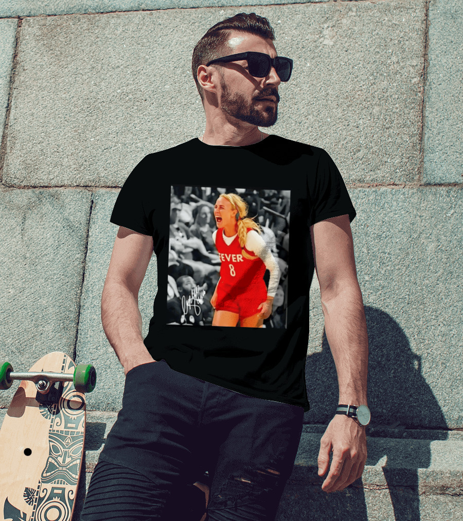 Caitlin Clark Indiana Fever Number 8 Sports T-Shirt