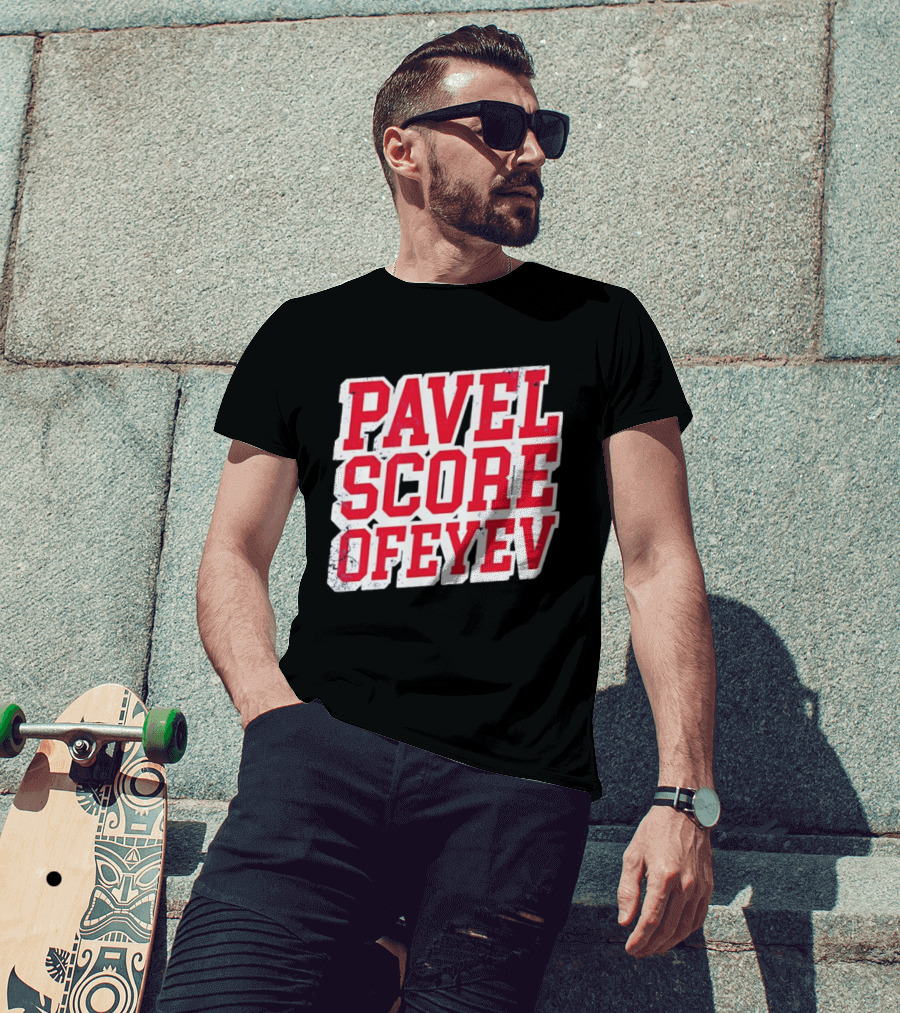 Pavel Buchnevich St Louis Blues Pavel Score Ofeyev T-Shirt
