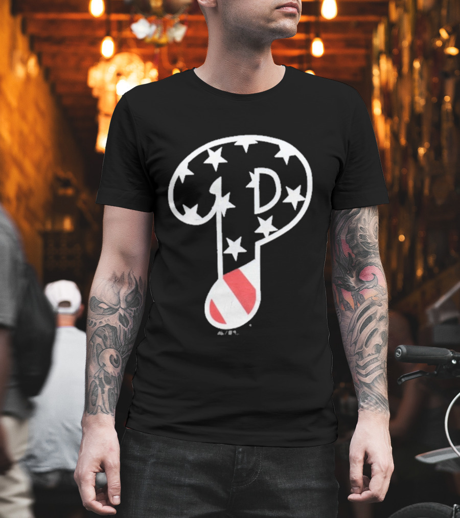 Philadelphia Phillies Majestic Stars And Stripes Baseball 2026 T-Shirt