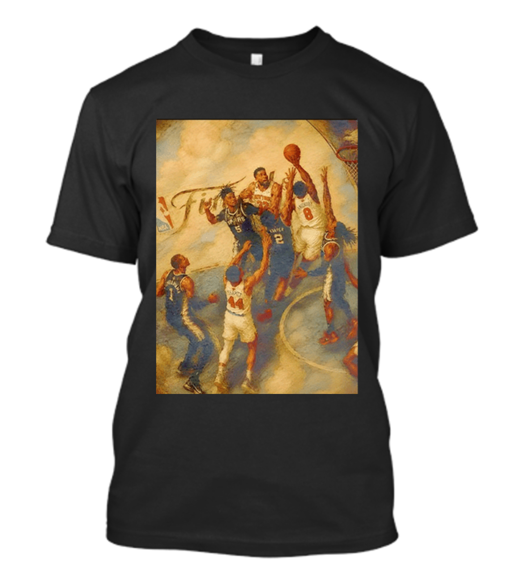NBA Finals Victor Wembanyama OG Anunoby Tip In New York Knicks Basketball T-Shirt