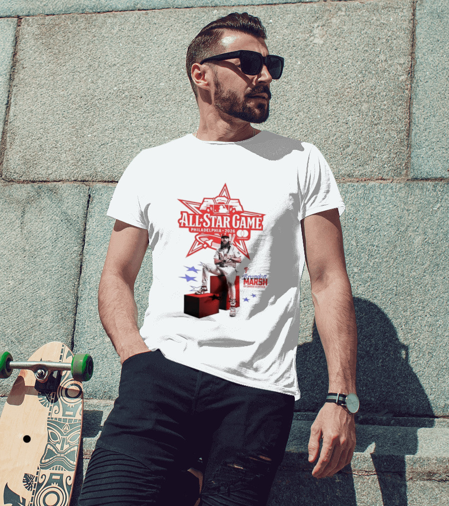 Brandon Marsh Philadelphia Phillies 2026 MLB All Star Game T-Shirt