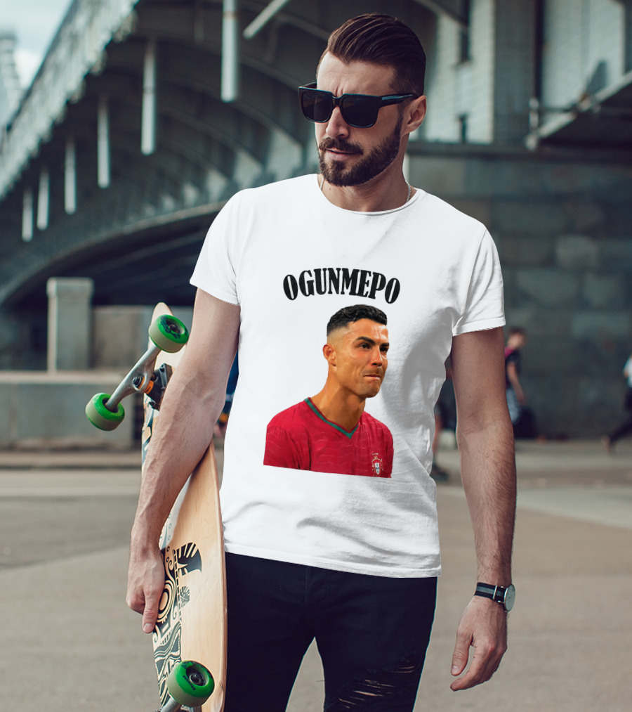 Cristiano Ronaldo Ogunmepon Portugal Soccer Star T-Shirt