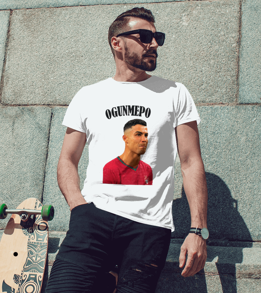 Cristiano Ronaldo Ogunmepon Portugal Soccer Star T-Shirt