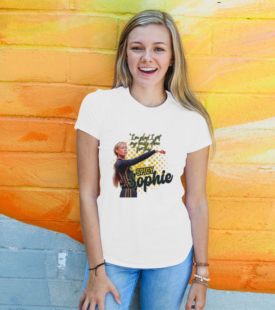 Sophie Cunningham 8 Women Basketball Spicy Sophie Point God T-Shirt