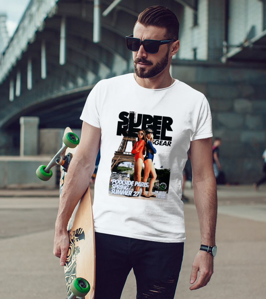 Super Rebel Gear Poolside Paris Spring Summer 27 The Brave Brand For Kids T-Shirt