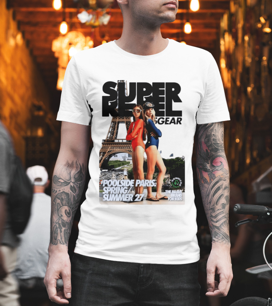 Super Rebel Gear Poolside Paris Spring Summer 27 The Brave Brand For Kids T-Shirt
