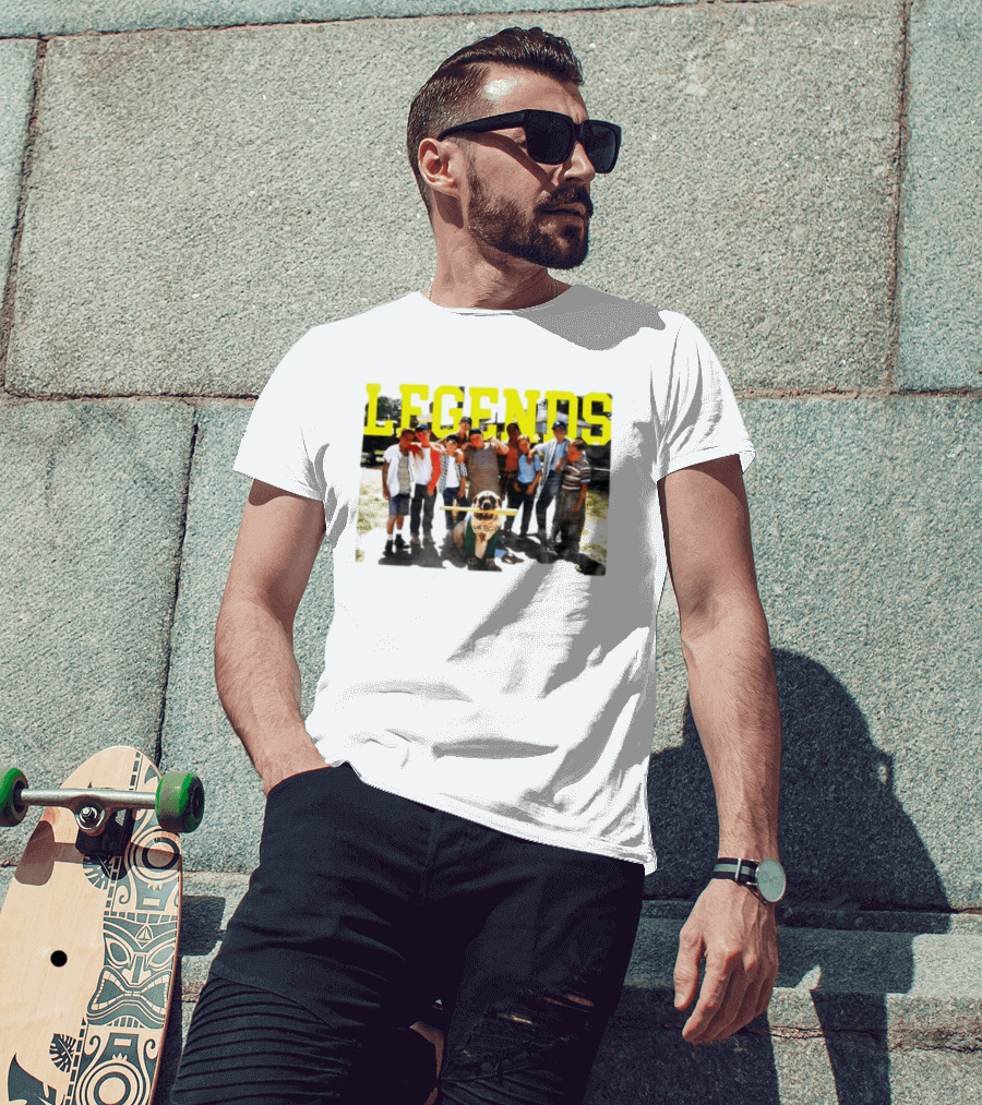 The Sandlot Legends With Hercules The Dog Movie Characters T-Shirt