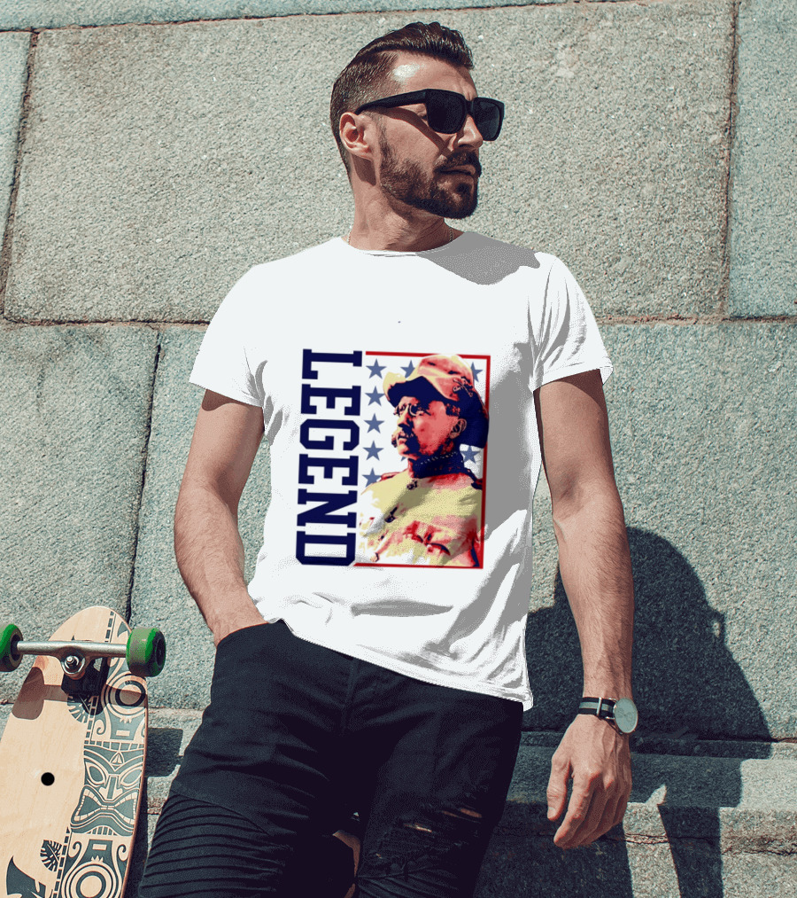 Legend Theodore Roosevelt USV Rough Rider T-Shirt