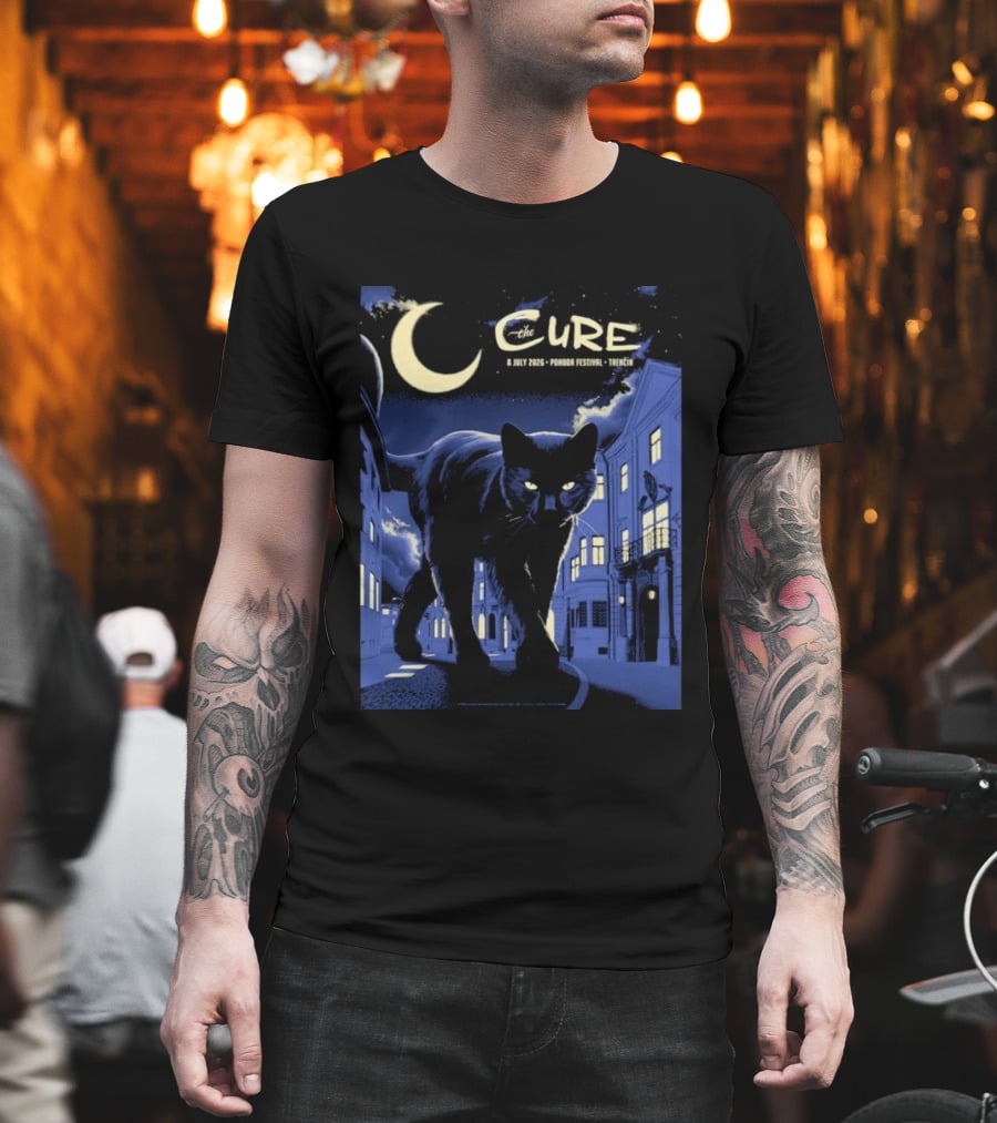 The Cure Cat Moon Trencin Pohoda Festival July 8 2026 T-Shirt