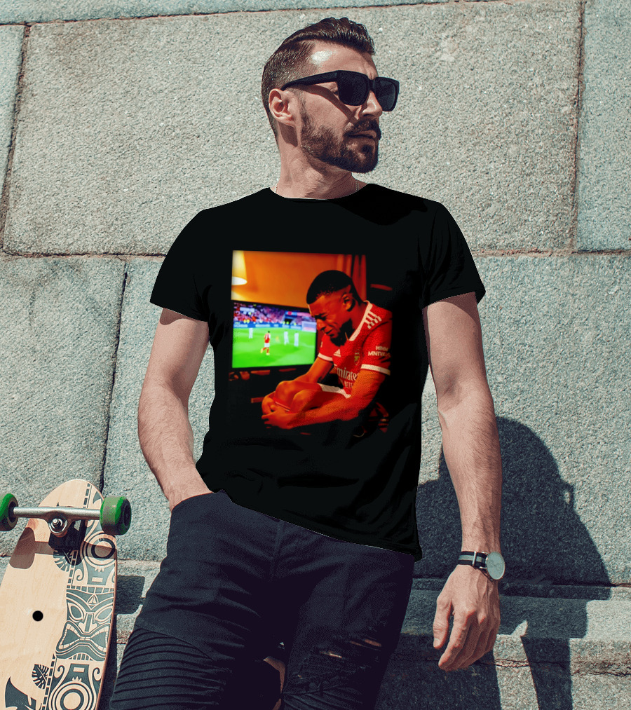 Arsenal Emirates Fly Better Hummel Mintavel Kylian Mbappé Jersey T-Shirt