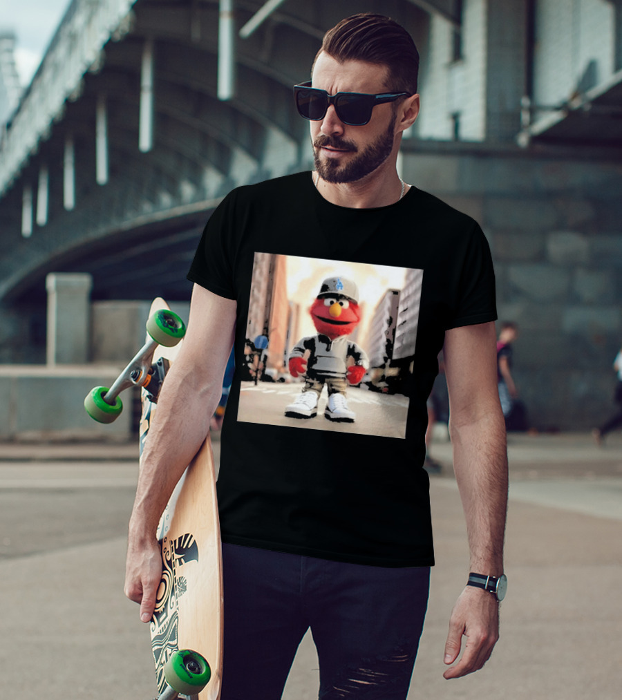 Sesame Street Elmo Streetwear New York Yankees T-Shirt