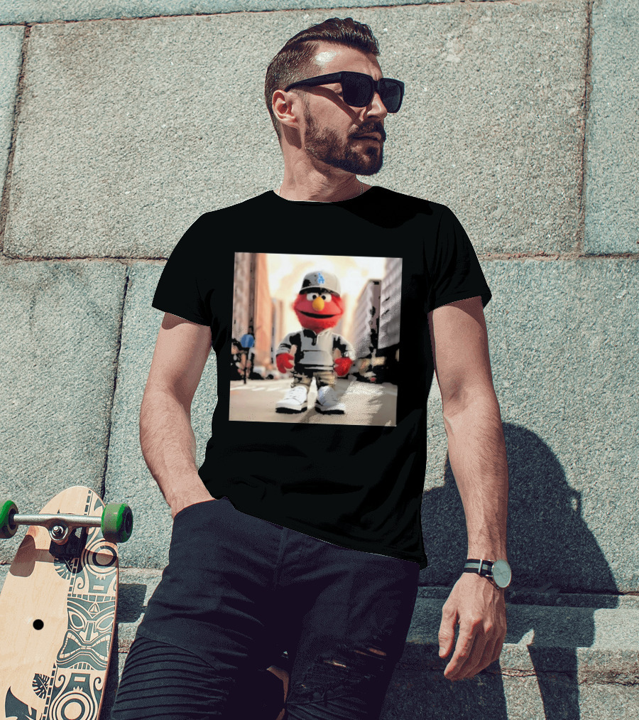 Sesame Street Elmo Streetwear New York Yankees T-Shirt