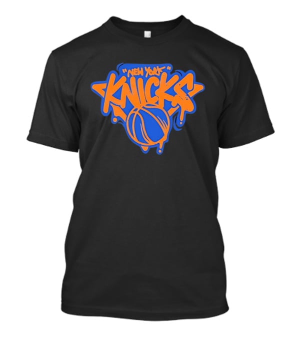 New York Knicks Streetwear Graffiti Basketball T-Shirt