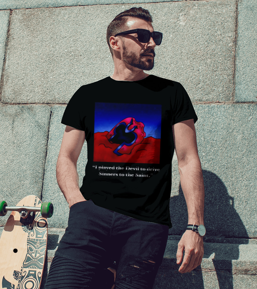 Magneto Helmet I Played The Devil To Drive Sinners To The Saint T-Shirt