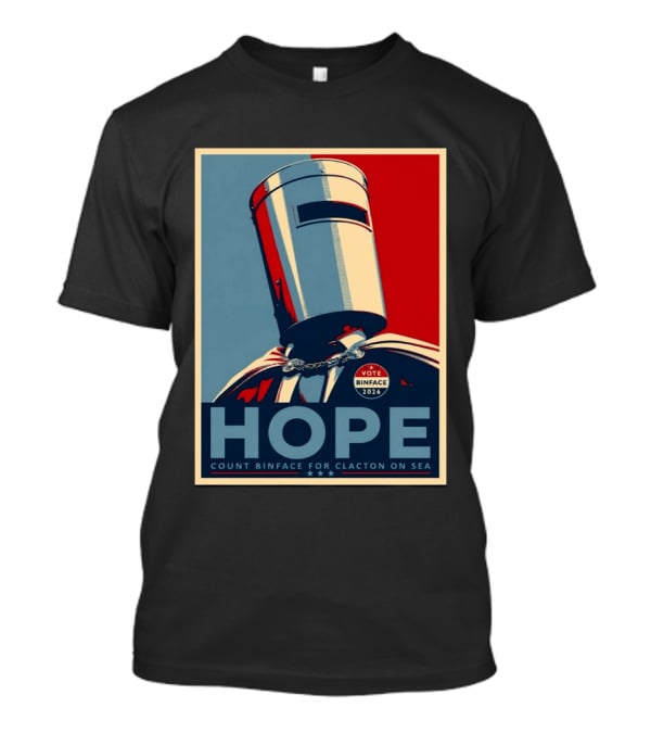 Hope Count Binface Vote Binface 2026 Clacton On Sea T-Shirt
