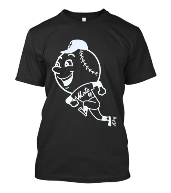 Mets Mr. Met Running Baseball T-Shirt