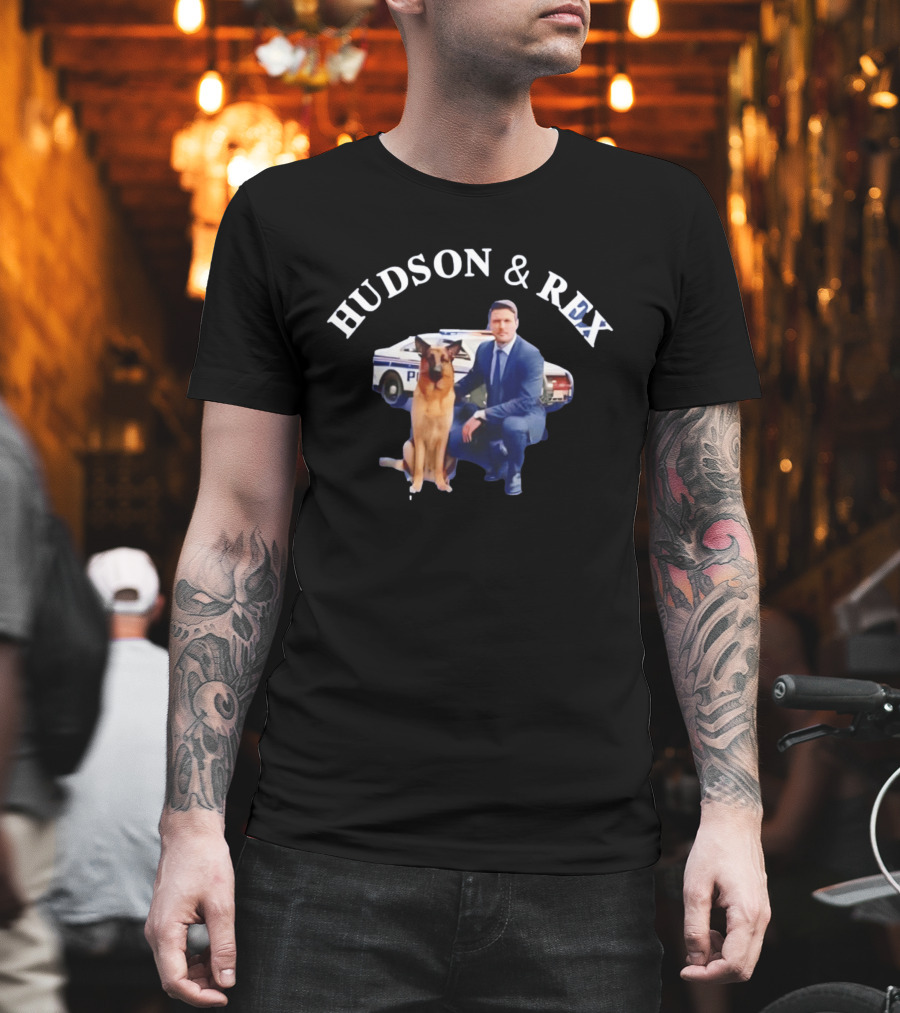 Hudson And Rex Police Partners T-Shirt