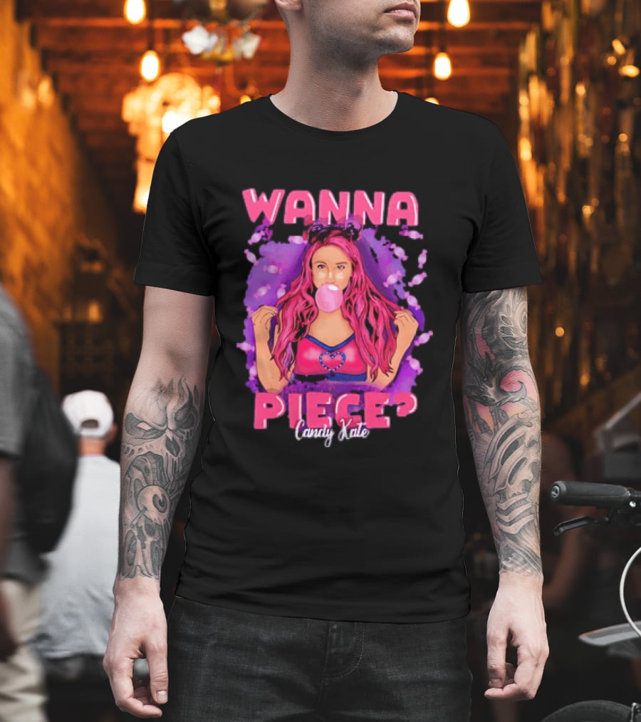 Wanna Piece Candy Kate Bubblegum Pop T-Shirt