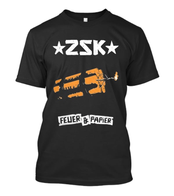 ZSK Feuer Und Papier Exploding Drumsticks T-Shirt