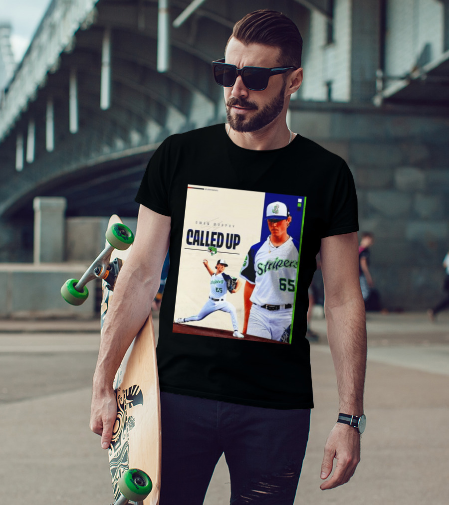 Owen Murphy Called Up Stripers 65 Player Announcement T-Shirt