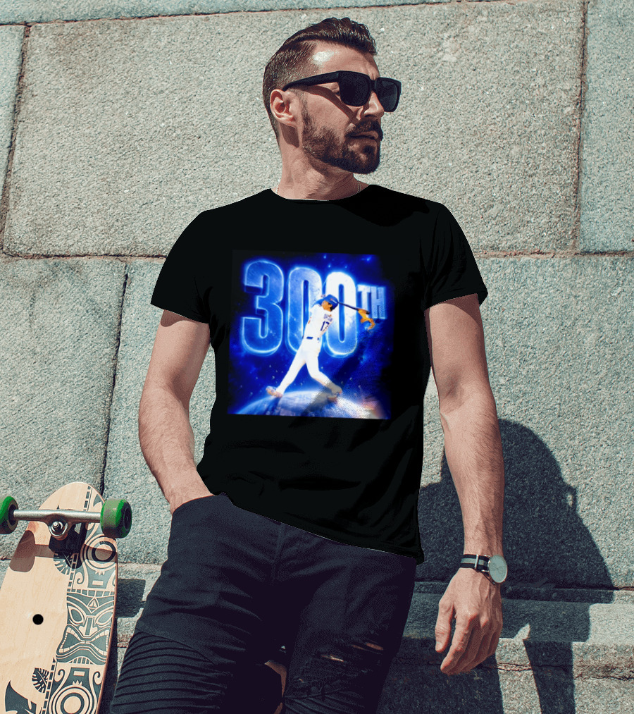Shohei Ohtani 300th Home Run 17 Power Swing Los Angeles Dodgers T-Shirt