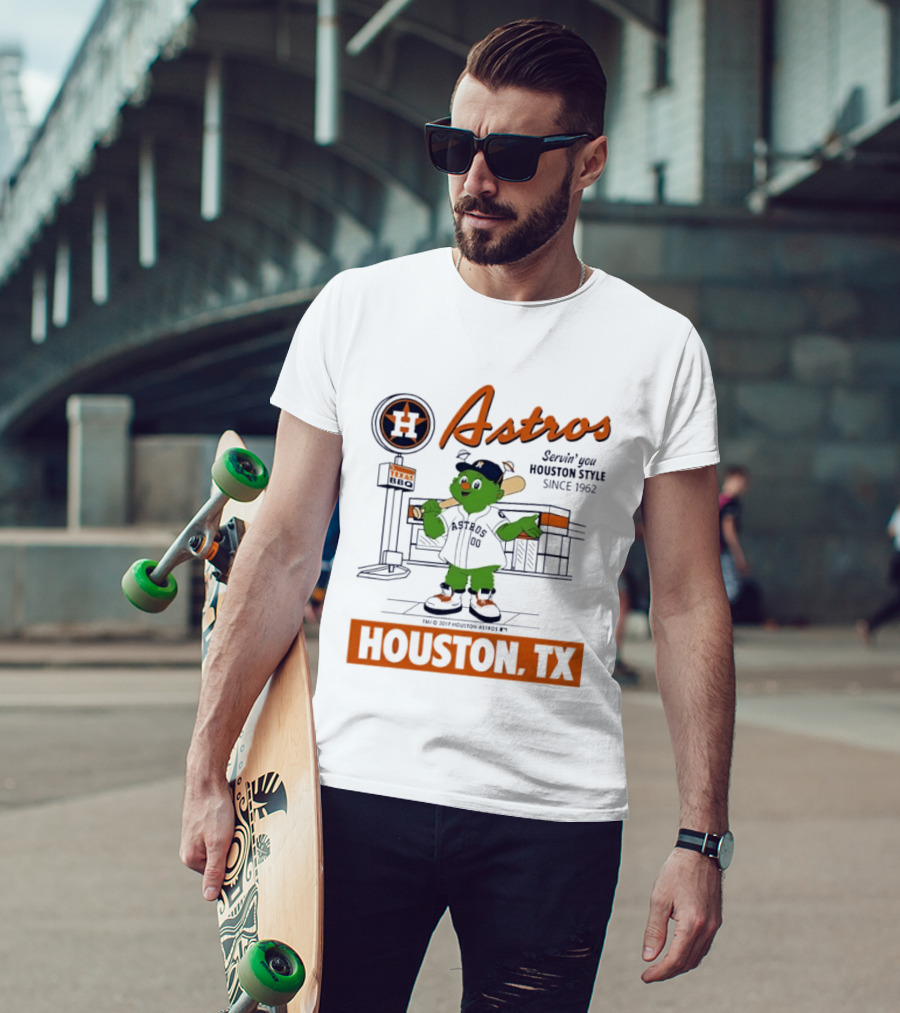 Astros © 2017 Servin' You Houston Style Since 1962 Houston TX T-Shirt