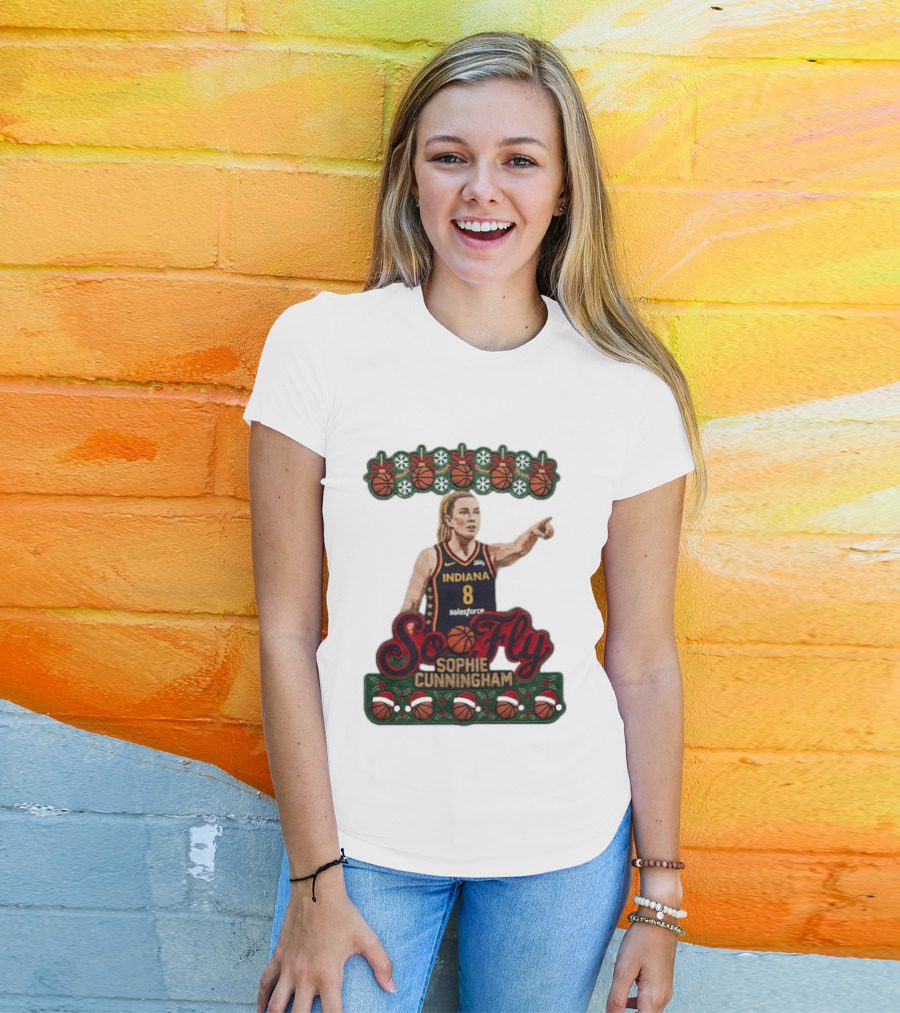 Indiana Fever So Fly Sophie Cunningham Basketball WNBA 2026 T-Shirt