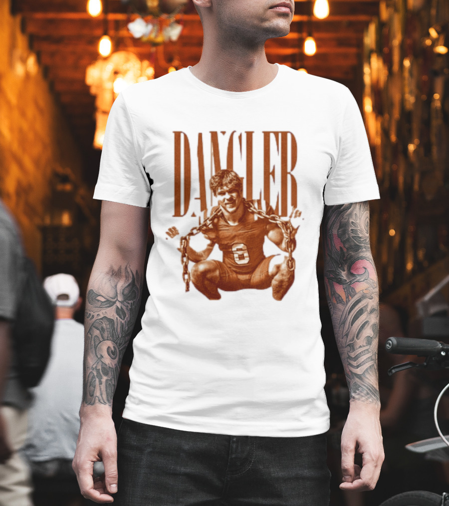 Ronin Dangler No 6 Linebacker Bradenton Florida Chain T-Shirt