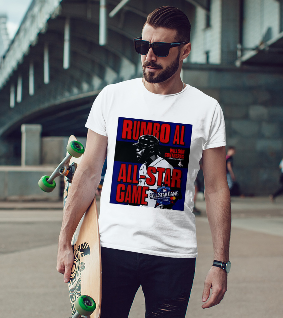 Rumbo AL All Star Game 2026 Willson Contreras Boston Red Sox Philadelphia T-Shirt