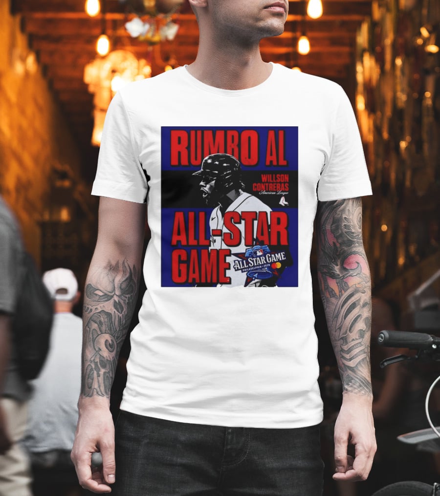 Rumbo AL All Star Game 2026 Willson Contreras Boston Red Sox Philadelphia T-Shirt