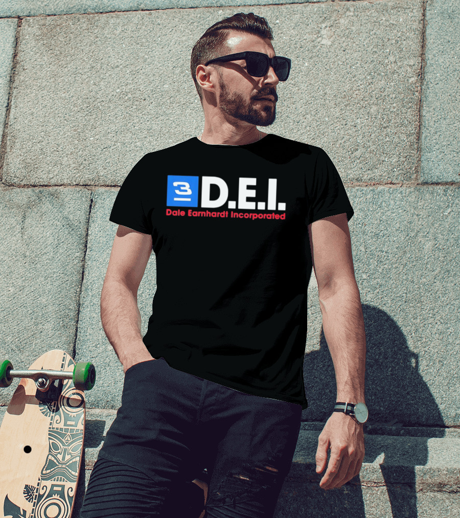 Dale Earnhardt Incorporated DEI 3 Racing Number T-Shirt