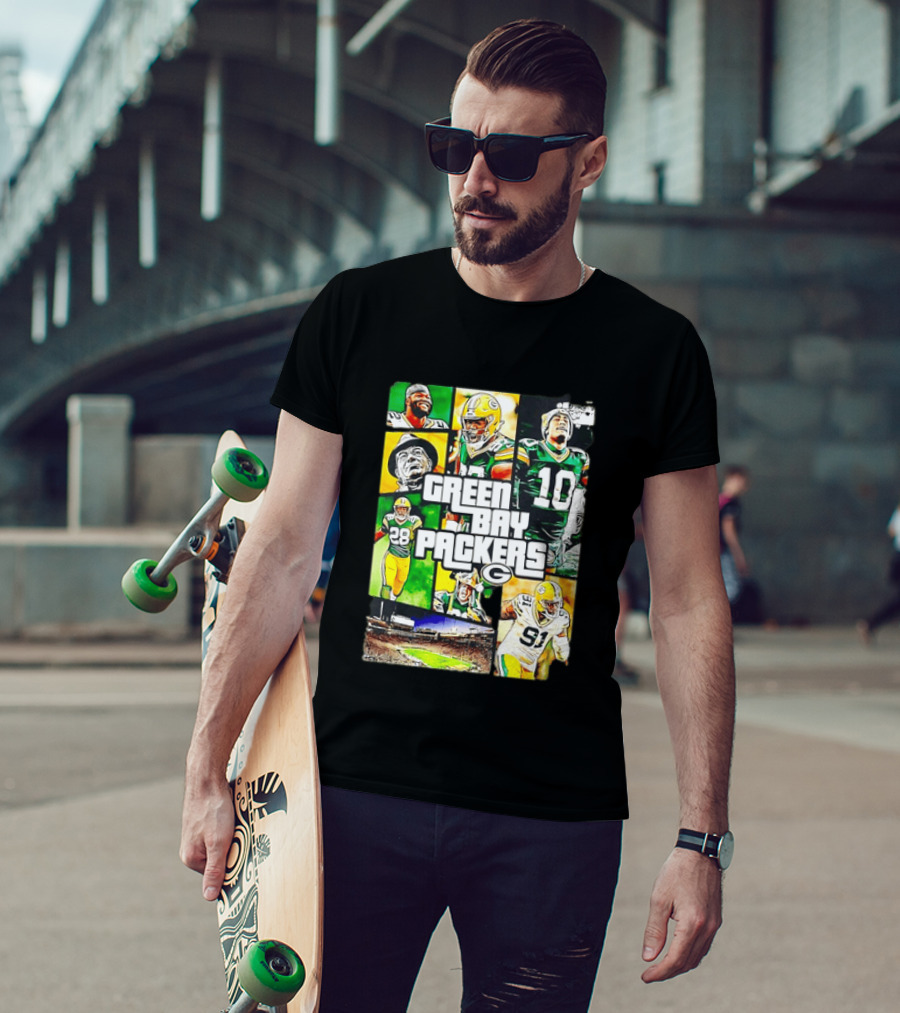 Green Bay Packers Football NFL Team Fan Merchandise T-Shirt