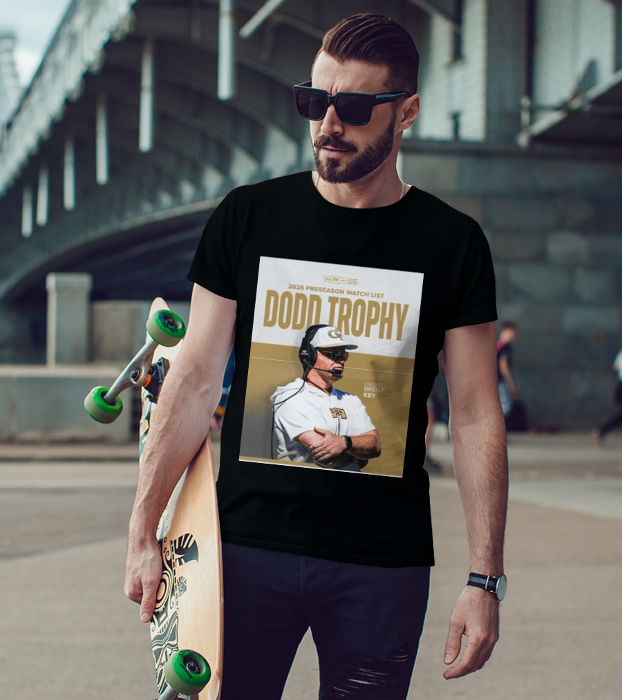 2026 Preseason List Dodd Trophy Head Coach Brent Key T-Shirt