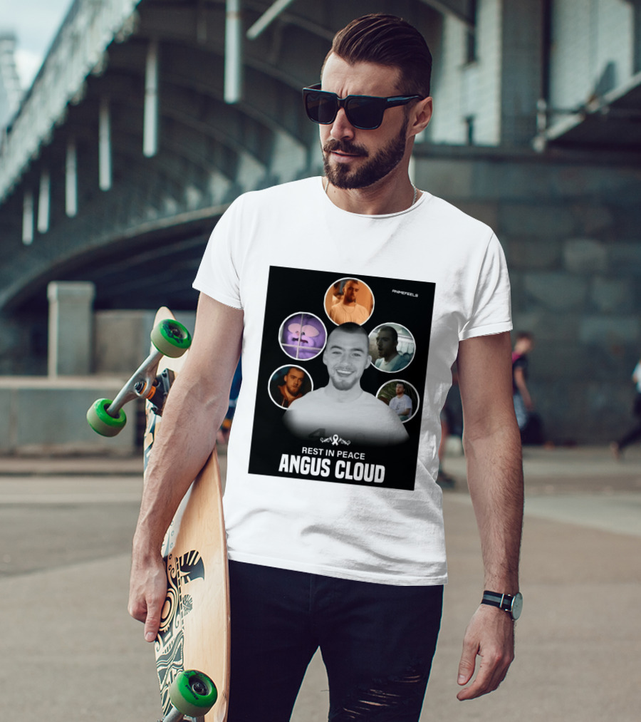 Angus Cloud Memorial Tribute AnimeFeels Rest In Peace T-Shirt
