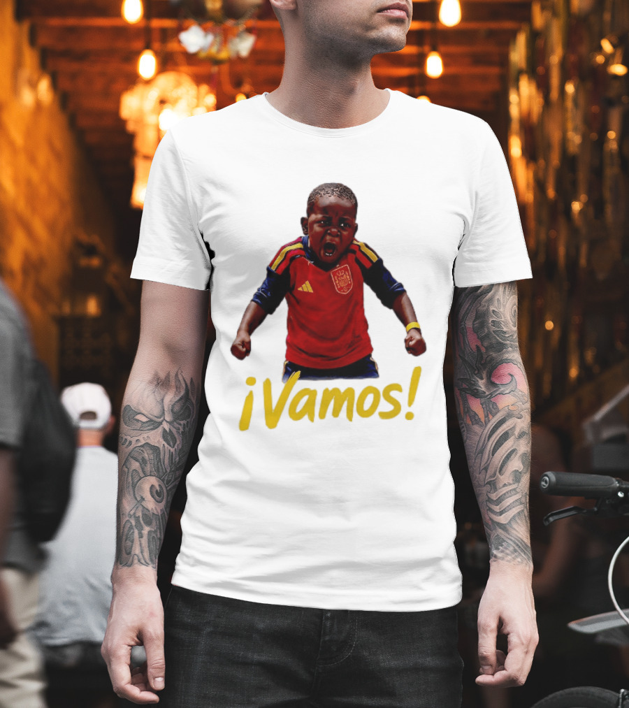 ¡Vamos! Lamine Yamal Spain Football Meme Spain Team Spirit T-Shirt