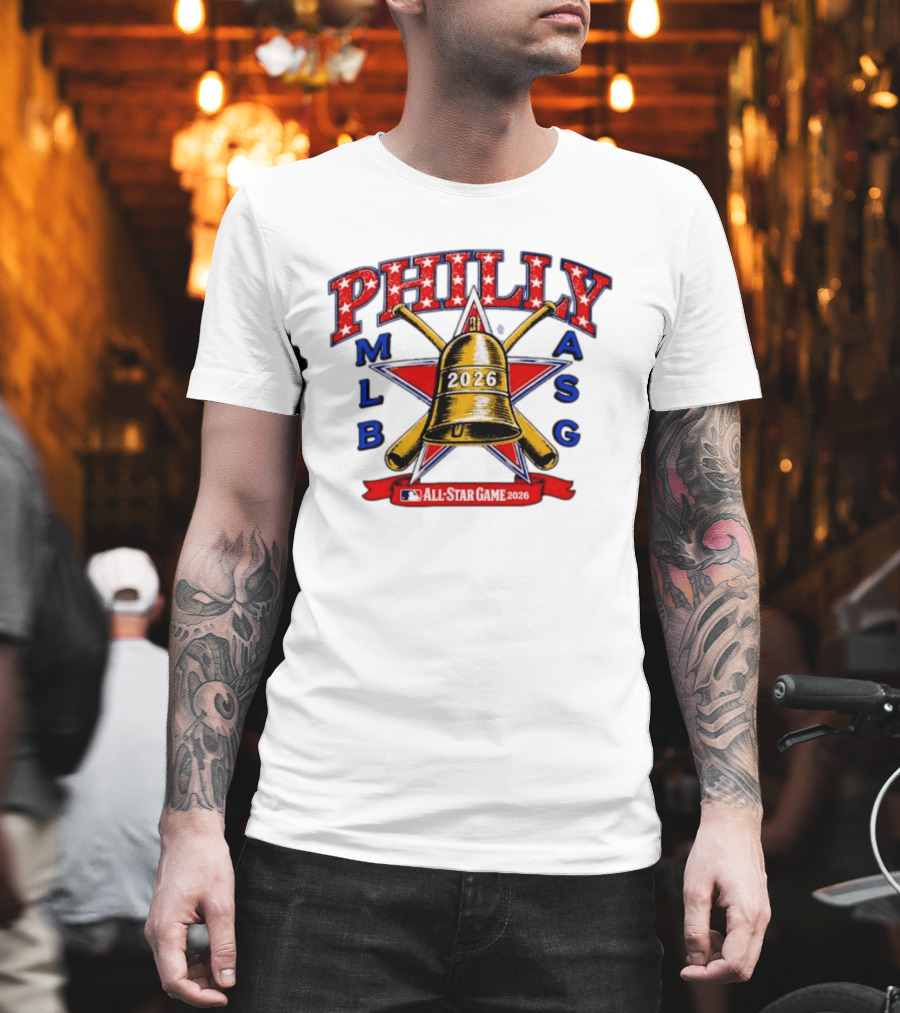 Philly MLB ASG All Star Game 2026 Liberty Bell Philadelphia T-Shirt