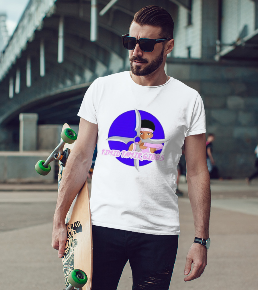 Timid Tamir Gibbs Windmill Shuriken Ninja T-Shirt