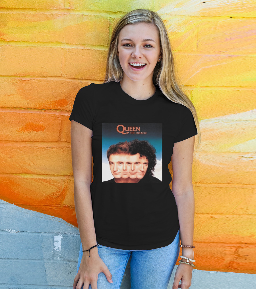 Queen The Miracle Album Cover Art May 1989 Release T-Shirt