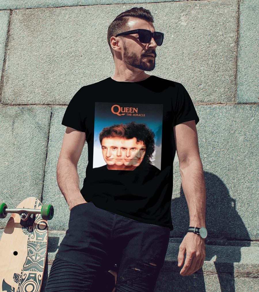 Queen The Miracle Album Cover Art May 1989 Release T-Shirt