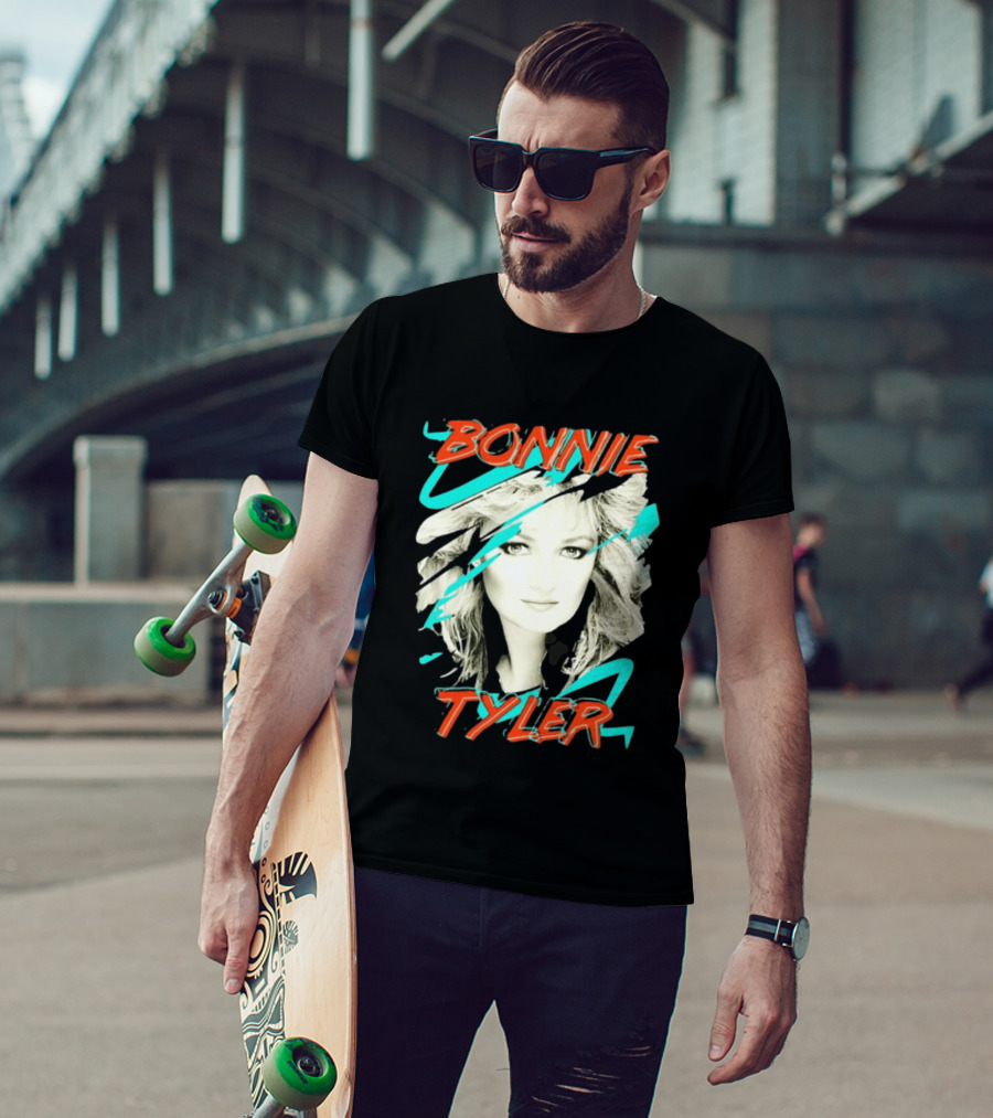 Bonnie Tyler 80s Pop Music Star T-Shirt
