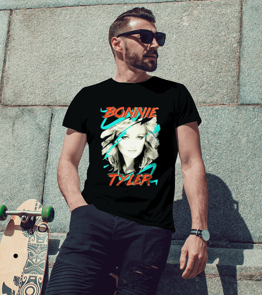 Bonnie Tyler 80s Pop Music Star T-Shirt