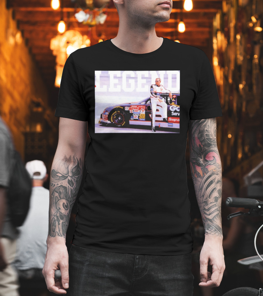 Dale Earnhardt Richard Childress Racing Nascar Winston Cup Legend Goodyear Snap On Holley T-Shirt